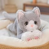 猫 ぬいぐるみ リアル ぬいぐるみ 小さい 猫 お年寄りへのプレゼントです母の日プレゼント 抱き枕 動物 アニマル クッション ひざねこ 添い寝枕 可愛い 添い寝 抱き枕 縫い包み ぬいぐるみ 50cm おもちゃ 柔らかい A2 癒し系