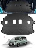 ruiya 折り畳み式 新型 トヨタ シエンタ 10系 ラゲッジマット 7人乗り専用 新型シエンタ 10系 ラゲッジトレイ 3Ｄラゲッジマット 防水 滑らない TPE素材 防汚 超耐久性 簡単使用 無臭 折り皺なし トランクマット アクセサリー カスタムパーツ 多用途用品 車種専用 耐摩擦 水洗い?新型シエンタ10系アクセサリー