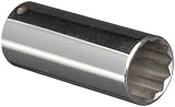 Martin BD1228 7/8 Type II Opening 3/8 Square Drive Socket, 12 Points Deep, 2-7/8 Overall Length, Chr