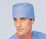 ナガイレーベン NAGAILEBEN 男子手術帽(2枚組) MF-506(フリー) ロイヤルブルー