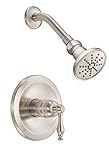 Danze d502555bnt Sheridan単一ハンドルシャワートリムキット、つや消しニッケル