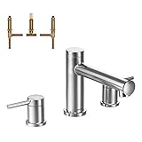 Moen KT-T393-92CH Align 2-Handle Roman Tub Faucet with 1/2-Inch CC Rough-in, Chrome [並行輸入品]