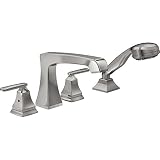 Delta Faucet T4764-SS アシュリン ローマ タブトリム 20 x 6.6 x 8.4インチ ステンレス