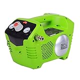 Greenworks 4100002 24V Cordless Lithium-Ion 1/2 Gallon Air Compressor (Bare Tool) by GREENWORKS [並行輸