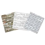 HaokHome壁紙 レトロ レンガの壁紙 サンプルパック