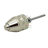 0 ～ 4 mm のミニグラインダキーレスドリルチャックアダプタコンバータ 2.3 mm シャンク回転ツール
