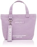 [ミルクフェド] バーアンドアンダー ロゴランチトート BAR AND UNDER LOGO LUNCH TOTE 103201053015 ライトパープル