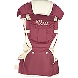 （レーチャミ）le charme抱っこ紐 抱っこひも新生児 多機能ベビーキャリア 使える多種の組み合わせ 3ヶ月から36まで 通気性 おんぶ紐　レッド