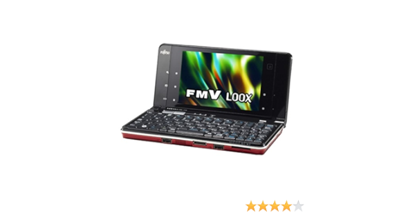 Amazon Co Jp 富士通 モバイルパソコン Fmv Biblo Loox U G90 ルビーレッド Fmvlug90r パソコン 周辺機器