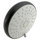 LASCO 08-5135 Rain Shower Head with Five Functions, Oil Rubbed Bronze [並行輸入品]