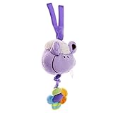 Kesoto 全5種類 ベビーおもちゃ ベッド カー 掛ける 柔らかい 音楽玩具 - 紫色, 羊の形