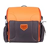 CXYP ベビーチェア 赤ちゃん キッズ ママバッグ 携帯便利 テーブルチェア 外出 外食 実用 高品質 お持ち便利 子供用 収納 ケース 大容量収納 4色展開 6ヵ月頃~4歳 (オレンジ)