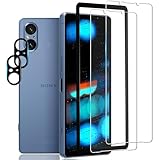 ｋａｗａｙｌＪＰ Xperia 5 V 用の ガラスフィルム 【2* フィルム + 2* レンズ保護フィルム+1*ガイド枠付 日本旭硝子製 