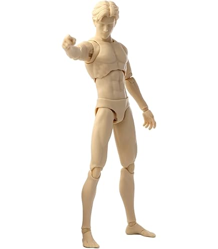 Amazon | HiCollie モデル人形 デッサン 人形 関節人形 素体 可動