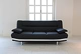 ソファベッド 2人掛けソファ 3人掛けソファ バグース BAGUS ローソファ/ブラック