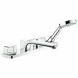 Axor 11443001 Urquiola 4-Hole Roman Tub Trim, Chrome [並行輸入品]