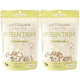 ヒトワン (HITOWAN) フリーズドライ ラム・グリーントライプ 40g (20g×2袋) 栄養補助食 無添加 おやつ - 犬 猫 おやつ ニュージーランド産 シニア 小型犬 パピー 中型犬 ドッグフード キャットフード