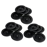 uxcell　シンクゴムカバー　90×13mm　534g　ブラック　ラバー　62mm　マットドレン