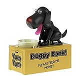 レトロロボットDoggy銀行Electronic Money Bank ブラック