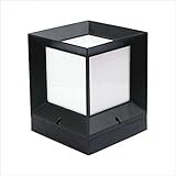 Li- 芝生ライト、屋外防水芝生のランプライトヘッドライト庭のランプフェンスランプ屋外照明装飾 LQ (色 : A)