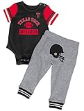 テキサスTechレッドRaiders NCAA幼児" Lil ' Champ "ボディスーツ&パンツ衣装セット 0-3 Months