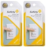 Safety 1st Press Tab Plug Protectors - 72 Count by Safety 1st