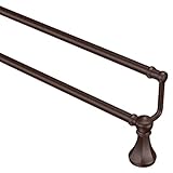 Moen YB5622ORB Vestige 24-Inch Double Towel Bar, Oil Rubbed Bronze [並行輸入品]