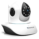 ネットワークカメラ ベビーモニター 防犯IPカメラ 100万画素 日本語対応 遠隔操作 動体検知 赤外線暗視iPhone iPad スマートフォンPC対応 セキュリティーカメラ