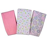 Born Free Calm Muslin Blankets, Moroccan Floral, 3-Pack (Discontinued by Manufacturer) by BornFree [