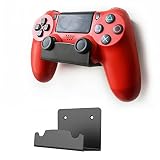 Monzlteck PS4コントローラー用ウォールマウント、PS5コントローラー対応、ネジ不要アプリケーション(1個)