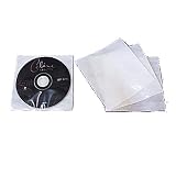 【エムティ】CD/DVD ディスク保護袋 表面0PP/裏面不織布 200枚入（KFFC-1）