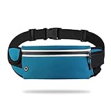 ランニング ポーチ【揺れない・防水／防汗】ウエストポーチ・水筒ポーチ付き・ベルトが調整可能・イヤホンホール付き・大容量・軽量・スマホ対応・夜