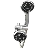 シャワーシステムwithクローム組み合わせby Waterpik Ecoflow