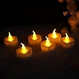 TBW LED Lighted Candles Flameless Flickering Votive Candles Valentine's LED Candle Mother's Gift Par