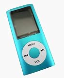 リタプロショップⓇ MP3/AMV対応 音楽プレーヤー 本体のみ スリム型 薄型 デジタルミュージック MP3プレーヤー オーディオプレーヤー (ブルー)