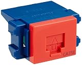 パナソニック ぐっとすシリーズ CAT5Eモ ジュラ埋込 レッド NR3160R