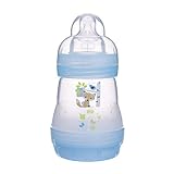 MAM Anti-Colic Bottle, Boy, 5 Ounces, 1-Count by MAM
