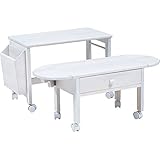 萩原 パソコンテーブル(ホワイト) MT-2702WH 4934257121408 【代引き不可】
