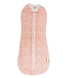 Woombie Original Baby Swaddle, Pink Giraffe, Big Baby 14-19 Lbs by Woombie [並行輸入品]