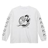 コスパ うる星やつら アニメ版うる星やつら ラム ビッグシルエットロングスリーブTシャツ WHITE Lサイズ