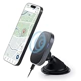 エレコム 車 スマホスタンド Qi2 15W ワイヤレス充電 マグネット吸着 吸着タイプ 【 iPhone 16/15/14/13/13/12シリーズ 対応】 EC-QC12BK
