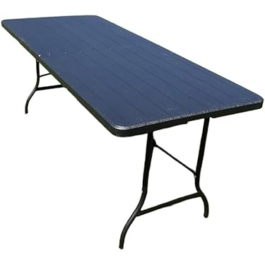 deaciber 6フィート 折りたたみテーブル 180cm プラスチック 二つ折り