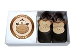 【英国製カーフレザーシューズ】《Cheeky Monkey shoe(Mサイズ) and T.Shirt ギフトセット》