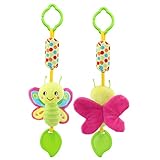Baby Animal Plush RattlesおもちゃHappy Monkey Hanging Toys Kids風チャイムトイ 34*9.5cm AMZMinzhi13138