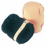 Custom Leathercraft 313 Heavy Duty Leather Kneepads, with Double Thick Lining [並行輸入品]
