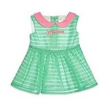 アガタ・ルイス・デ・ラ・プラダ ベビー Agatha Ruiz de la Prada Baby さわやかグリーンのワンピースドレス 4A