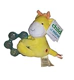 5Carter's Child of Mine - Giraffe Baby Water Ring Teether Soft Plush Toy [並行輸入品]