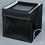 Ｈｕｅｙａｕｓゴミネットカラスよけゴミ箱 屋外 大容量125L 折りたたみ ボックス ゴミ荒らし防止 戸別回収向け 外置き 家庭用 ゴミ出し 超軽量 ゴミステーション 屋外ゴミ収集ボックス ゴミストッカー カラス 野良猫対策 多用途 収納バッグ 水洗い可能 コンパクト 持ち運びやすい 日本語説明書付き 屋外 玄 関*2