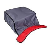 【ノーブランド品】乳母車　ベビーカー　バギー用　フットマフ　レッグウォーマー　（赤縁）