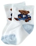 Ralph Lauren(ラルフローレン) Layetteポロベアベビーソックス(Boy)/靴下 0-6m [並行輸入品] [Baby Product]